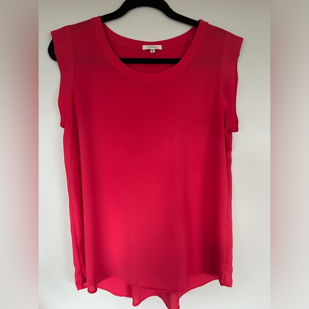 Women’s Dressy Top, Coral Color, Size M